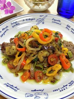 夏野菜と豚フィレのオイル焼き-レシピのメイン写真