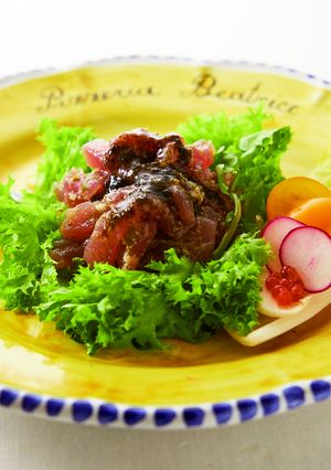マグロのタルタルサラダ-レシピのメイン写真