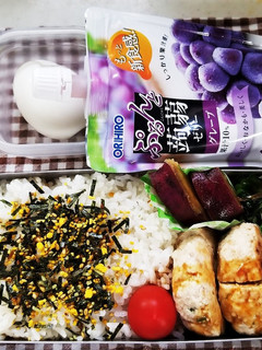 つくねバーグ弁当(8.29)-レシピのメイン写真