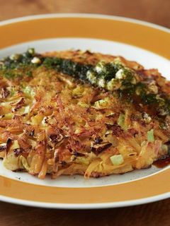 小麦粉不使用なのにもちもち!お好み焼き-レシピのメイン写真
