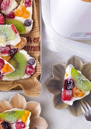 レアチーズバーク-レシピのメイン写真