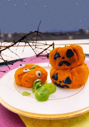 かぼちゃ饅頭-レシピのメイン写真