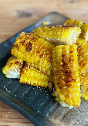 フライパンで作る、焼きとうもろこし-レシピのメイン写真