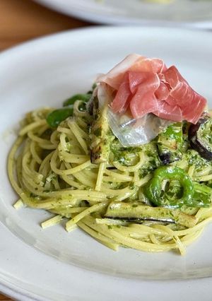 夏野菜のジェノベーゼパスタ-レシピのメイン写真