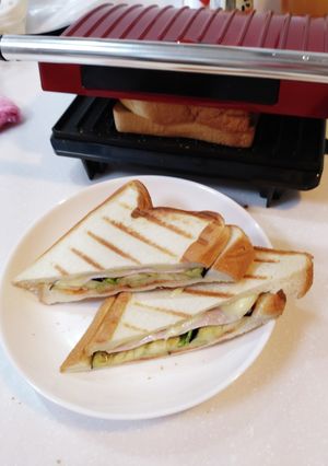 ナスのパニーニ-レシピのメイン写真