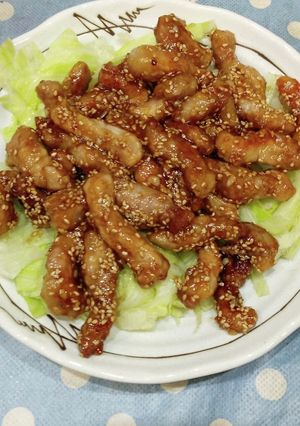 甘辛コショウ豚-レシピのメイン写真