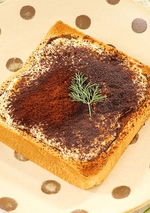 簡単オシャレ♡ティラミス食パン-レシピのメイン写真