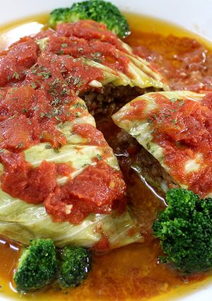巻かない！炊飯器で簡単ロールキャベツ-レシピのメイン写真
