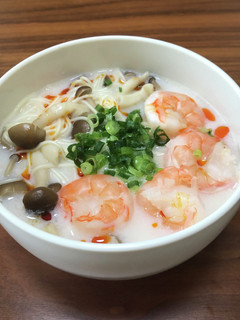 アーモンドミルクの温そうめん-レシピのメイン写真
