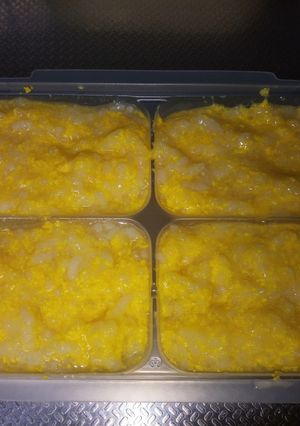 【離乳中期】卵黄スターター粥（冷凍）-レシピのメイン写真