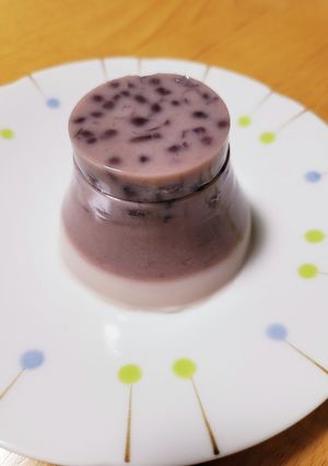 小倉小豆牛乳プリン-レシピのメイン写真