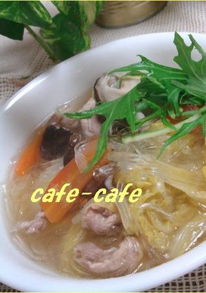 白菜と豚肉の具沢山スープ-レシピのメイン写真