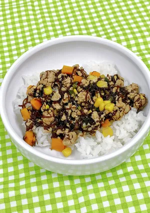 【保育園給食】簡単！おいしい！もずく丼 のイメージ