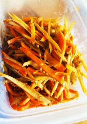 お弁当用のきんぴらごぼう-レシピのメイン写真