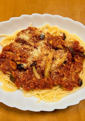 簡単！万能トマト＆ツナソース♪材料2つ☆-レシピのメイン写真