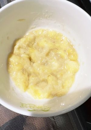 バナナ　離乳食　初期-レシピのメイン写真
