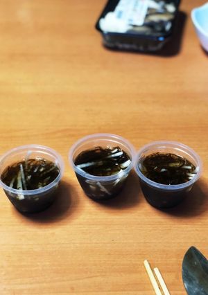 3連もずくに大根の千切りを入れた酢の物-レシピのメイン写真