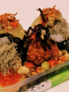 «ゆで玉子/唐揚ベビスタ豆サラダW昆布»-レシピのメイン写真