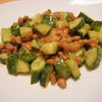 簡単朝食~納豆きゅうりからし味噌