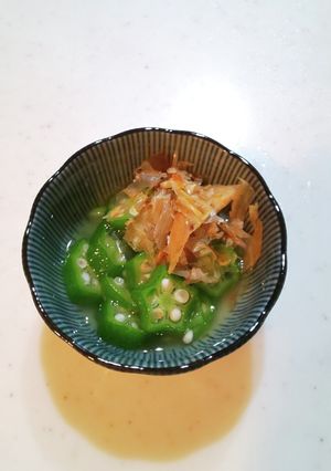 ねばとろオクラ-レシピのメイン写真