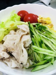 豚しゃぶ冷やし中華-レシピのメイン写真