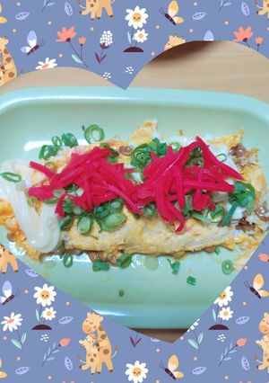 納豆オムレツ♪-レシピのメイン写真