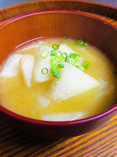 ホクホク・長芋のお味噌汁-レシピのメイン写真