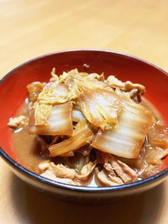 白菜豚みそ煮-レシピのメイン写真
