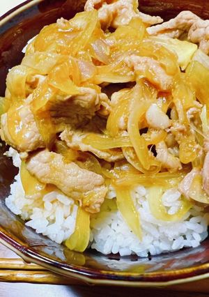 簡単！お手軽！豚丼-レシピのメイン写真