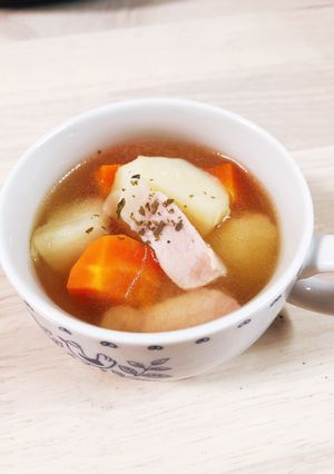 ベーコンで作るポトフ-レシピのメイン写真