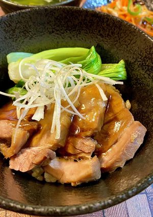 豚バラブロック肉角煮風★豚丼　柔らか簡単-レシピのメイン写真