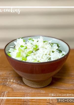 さっぱり！大葉とジャコの混ぜ込みご飯-レシピのメイン写真