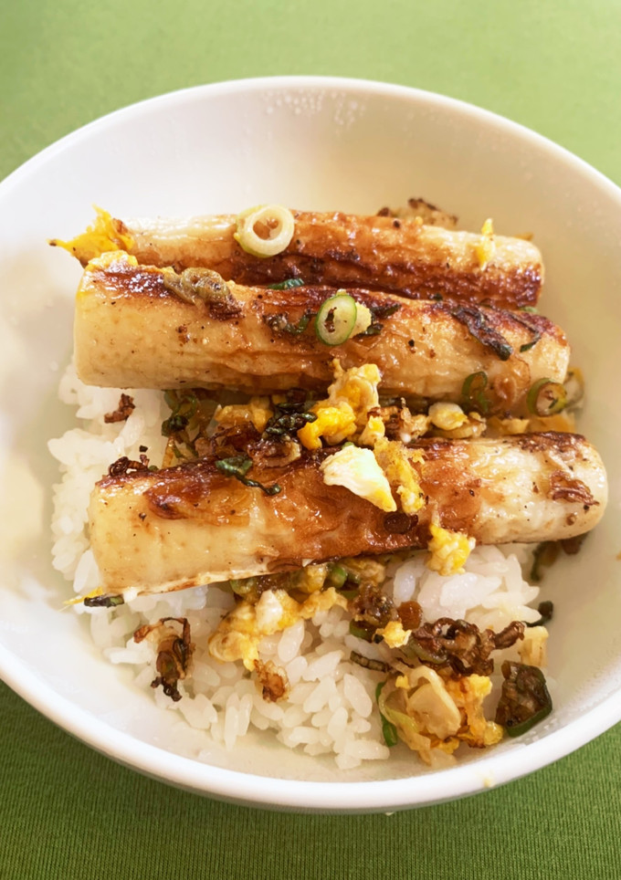 めちゃウマ♡ちくわと卵の醤油丼♡-レシピのメイン写真