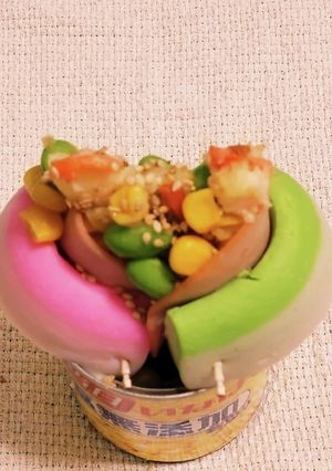 板かまハムくるくるポテサラミックスベジ-レシピのメイン写真