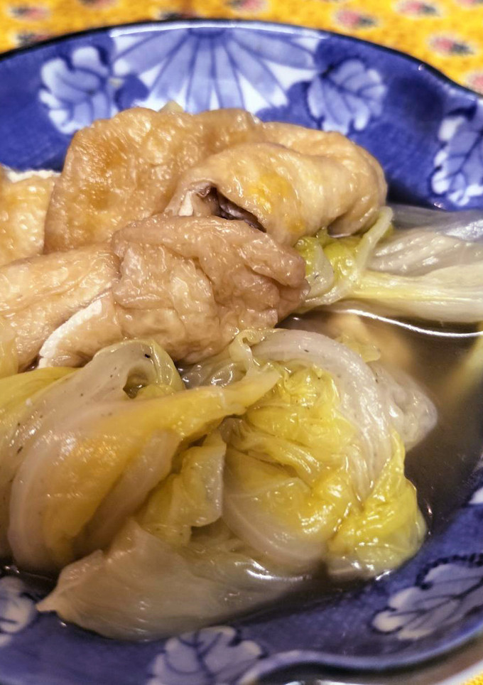 白菜と油あげの煮びたし-レシピのメイン写真