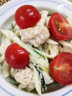 そうめんの野菜サラダ-レシピのメイン写真