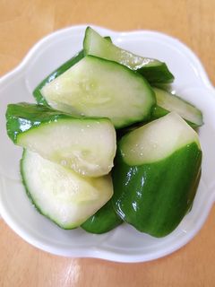 胡瓜の白だし漬-レシピのメイン写真