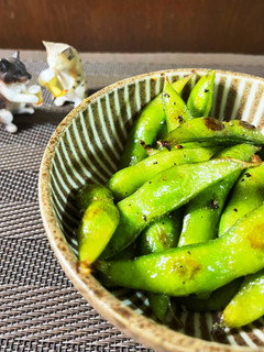 ガーリーバター焼枝豆-レシピのメイン写真