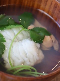 ハモの吸い物-レシピのメイン写真