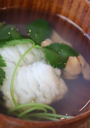 ハモの吸い物-レシピのメイン写真