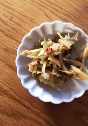 みょうがの醤油漬け-レシピのメイン写真