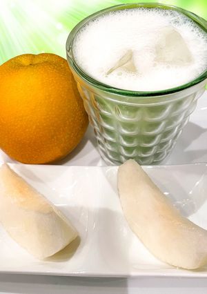 ペルフェクトの「贅沢な梨ラッシー」-レシピのメイン写真