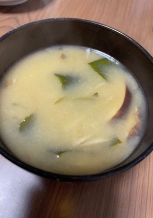 茗荷味噌汁-レシピのメイン写真