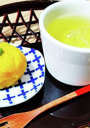 かぼちゃの茶巾絞り-レシピのメイン写真