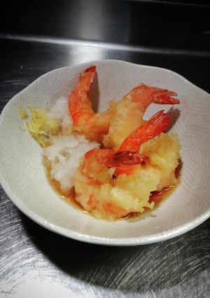 生姜おろしの海老天w❨(@≧↺≦@)❩w-レシピのメイン写真