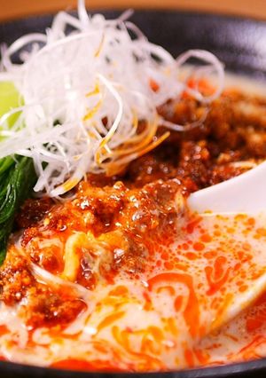 「食べる肉味噌ラー油」で作る特製担々麺-レシピのメイン写真