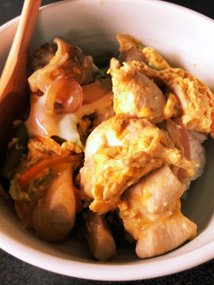 ささみと舞茸の親子丼-レシピのメイン写真