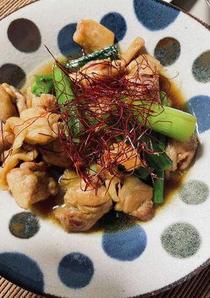 時短簡単！焼き鳥風、ネギと鶏もも肉-レシピのメイン写真