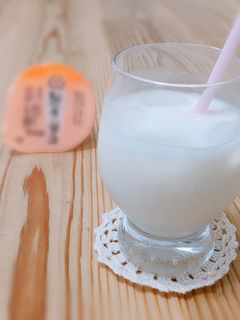 カンタン腸活ドリンク♪甘酒ラッシー-レシピのメイン写真