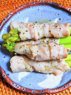 レンジでアスパラの肉巻き-レシピのメイン写真